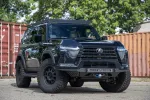 Силовой бампер передний с доп. светом и креплением под лебедку для Lexus GX 550 GX550 2024+ Лексус защитный обвес