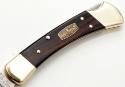 Нож BUCK Folding Hunter 110 BRS-B юбилейный 50-летие фирмы Buckфотография - 3