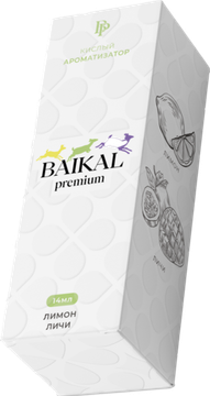 Ароматизатор Baikal Premium Кислый Лимон Личи
