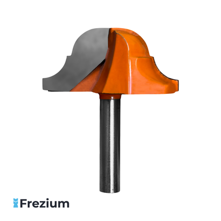 Пазовая фасонная фреза по дереву 43.9x8x22.5 мм