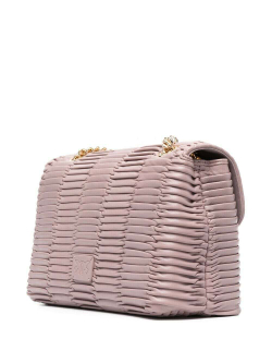 CLASSIC LOVE BAG PUFF ORIGAMI - pink