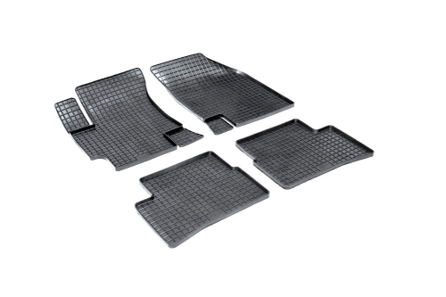 Резиновые коврики Сетка для KIA Rio II 2005-2011, Seintex.00124