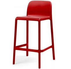 Полубарный стул Faro Mini 65 см красный