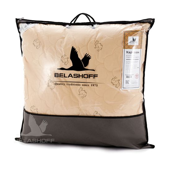 Подушка шерстяная "Караван"  Belashoff  высокая 70х70 см