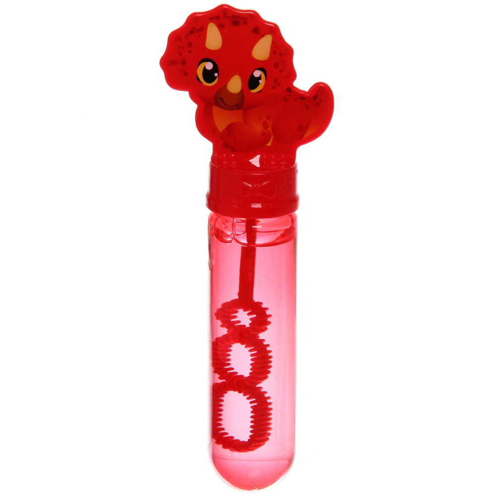 Мыльные пузыри 1шт., «Трицератопс» 14 см, 40 мл