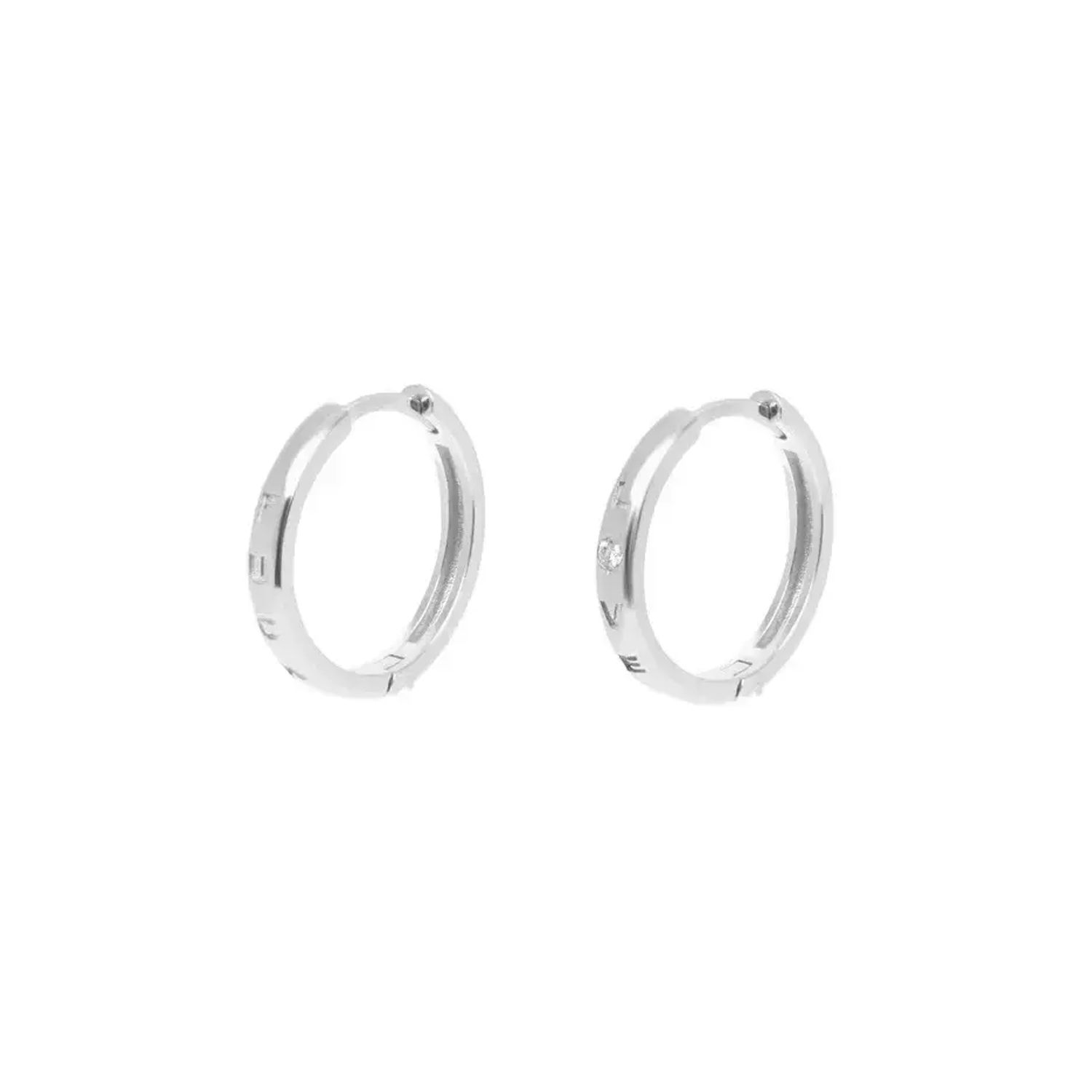 Серьги Love/F*ck Congo Earrings - Silver