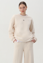 Брюки широкие, футер