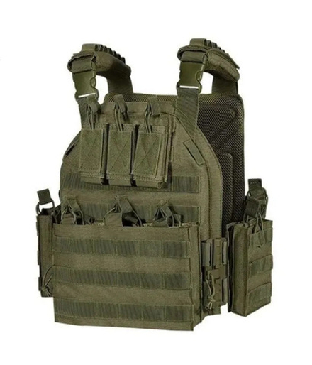 Жилет тактический разгрузочный Yakeda mod 6094 Oliva