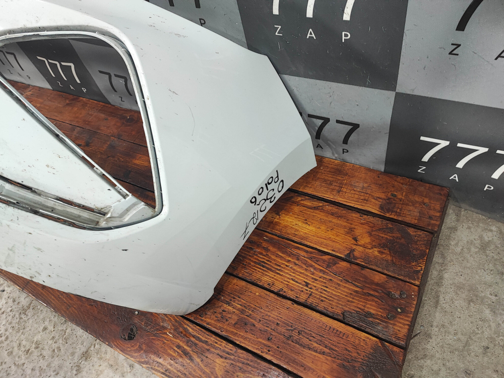 Бампер передний Volkswagen Polo 6 20-нв Б/У Оригинал 6N5807221