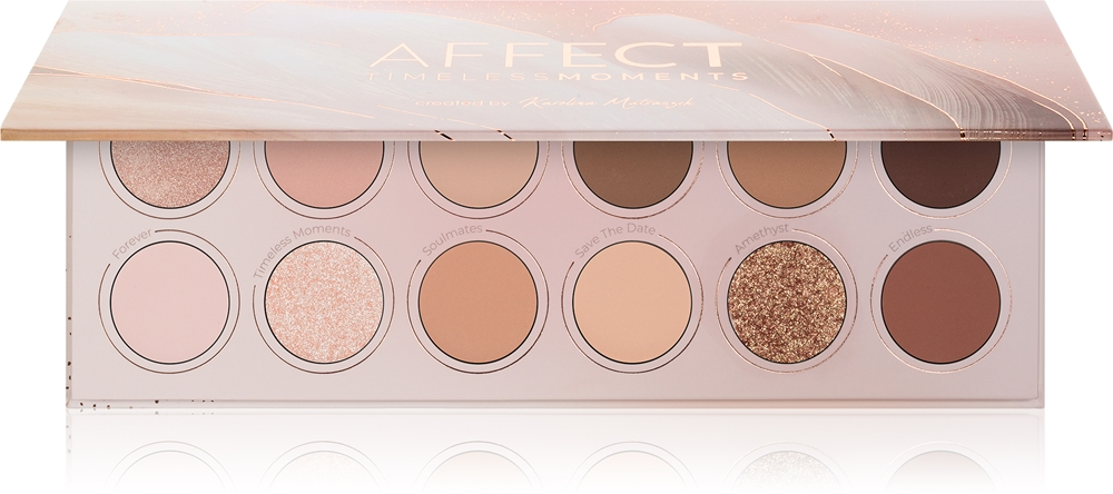 Affect Timeless Moments Eyeshadow Palette - Палетка теней для век: палетка теней для век, 12 g
