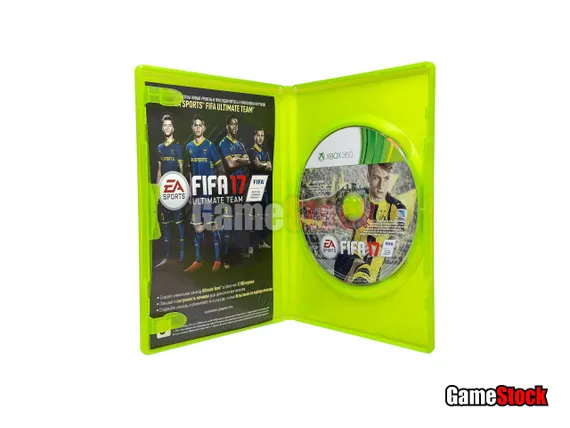 Xbox 360 Fifa 17 (поддержка Kinect) (Б/У, Полностью на русском языке)