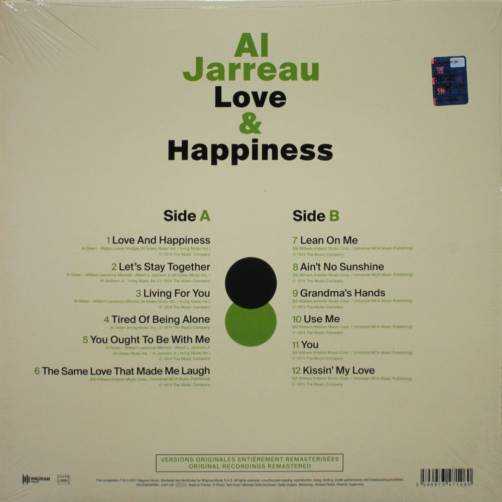 Al Jarreau / Love & Happiness (LP)