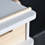 Dipriz Растущая парта Кампо с ящиками с регулировкой наклона и высоты, стол письменный детский, с ножками из массива сосны