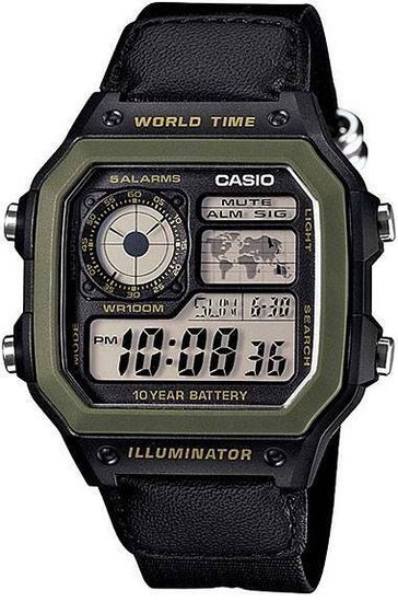 Наручные часы CASIO AE-1200WHB-1B
