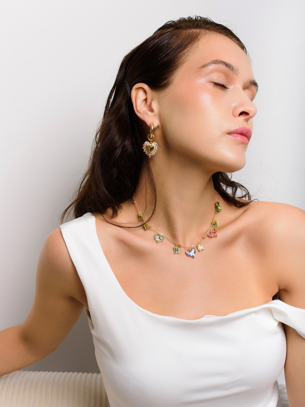 Серьги "Wing Yellow" Gold