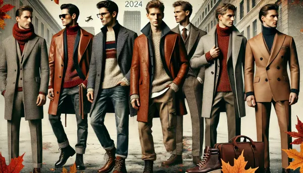 Модные мужские образы осени 2024: стильные тренды сезона
