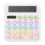 Калькулятор настольный YGANO 12 Bit, двойное питание, 12-разрядный, размер 15,4*14,6*2,6 см