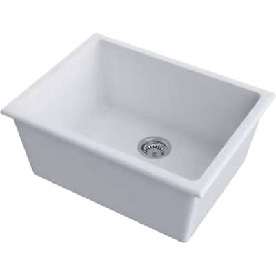 Кухонная мойка Omoikiri Okinoshima 61-U/I-WH Natceramic