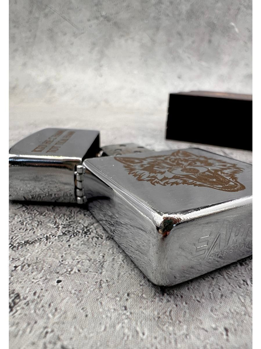 Зажигалка подарочная бензиновая Кто не с нами...