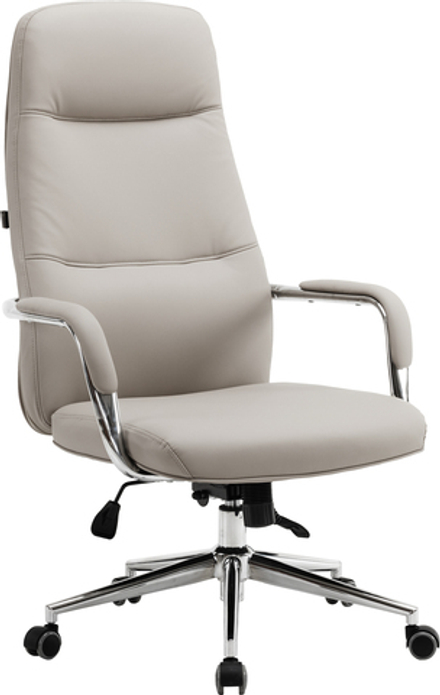 Кресло руководителя Everprof Vesta Экокожа Бежевый