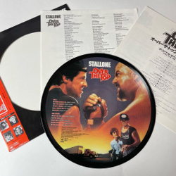 Винтажная виниловая пластинка LP Over The Top, Изо Всех Сил, Motion Picture Soundtrack, Picture Disck (Japan 1987) (Obi) Giorgio Moroder