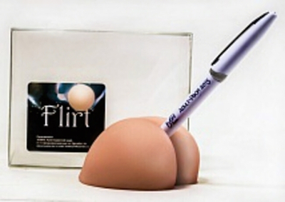 Сувенир подставка для ручки (Цвет: телесный)