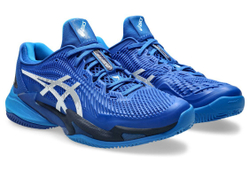 Мужские кроссовки теннисные Asics Court FF 3 Novak Clay - небесный