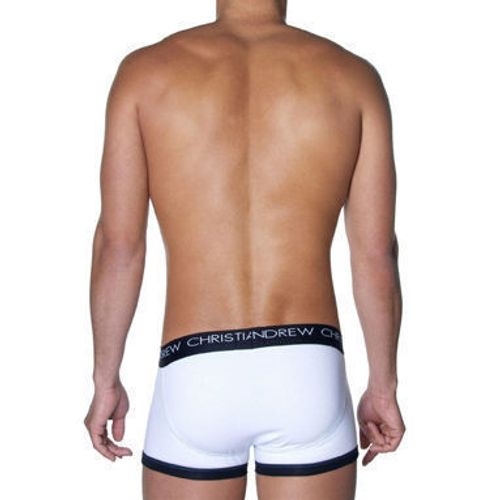 Мужские трусы боксеры белые Andrew Christian Flashlift  Boxer Pro White  AC41