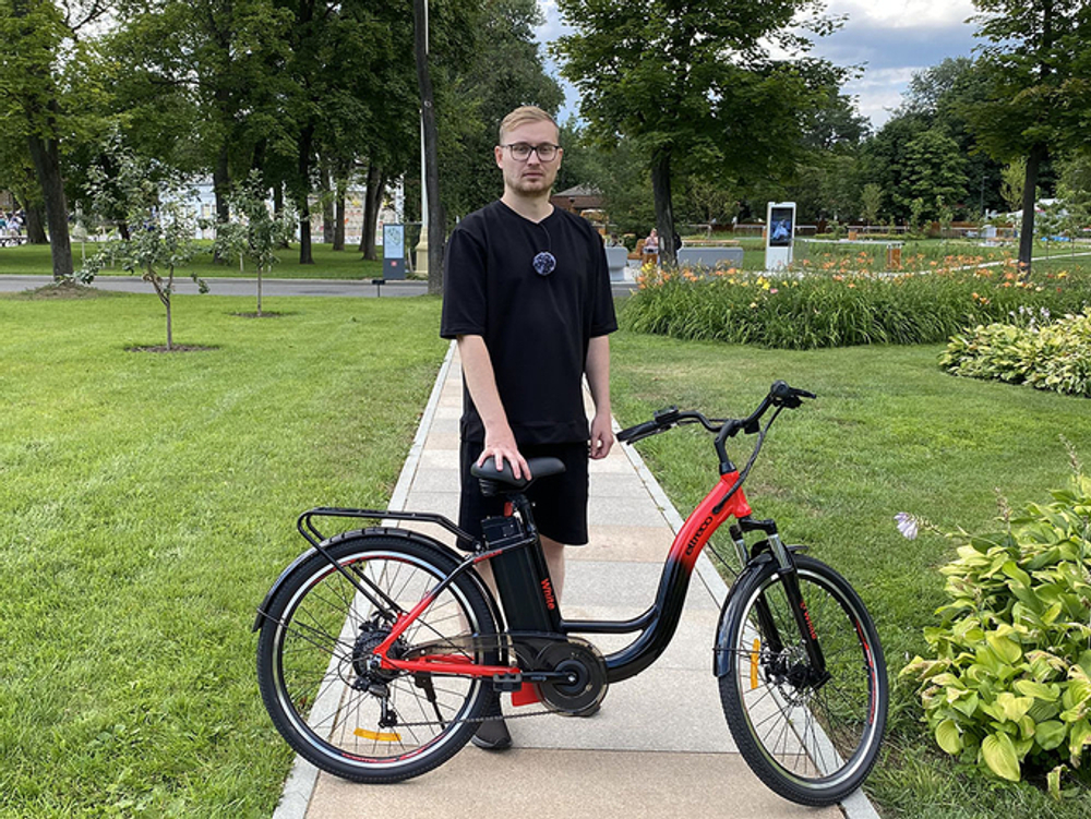 Электровелосипед Eltreco White