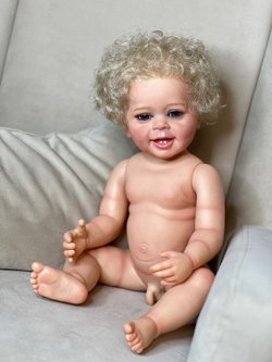 Кукла Реборн виниловая 55см в пакете (FA-325)