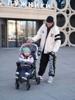 Коляска детская "KIRA STAR" RA055 Ivory Beige 2022