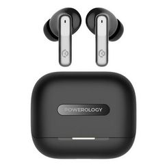 Наушники Powerology Hybrid ANC + ENC True Wireless 6 Mic (PWLAU010-BK)