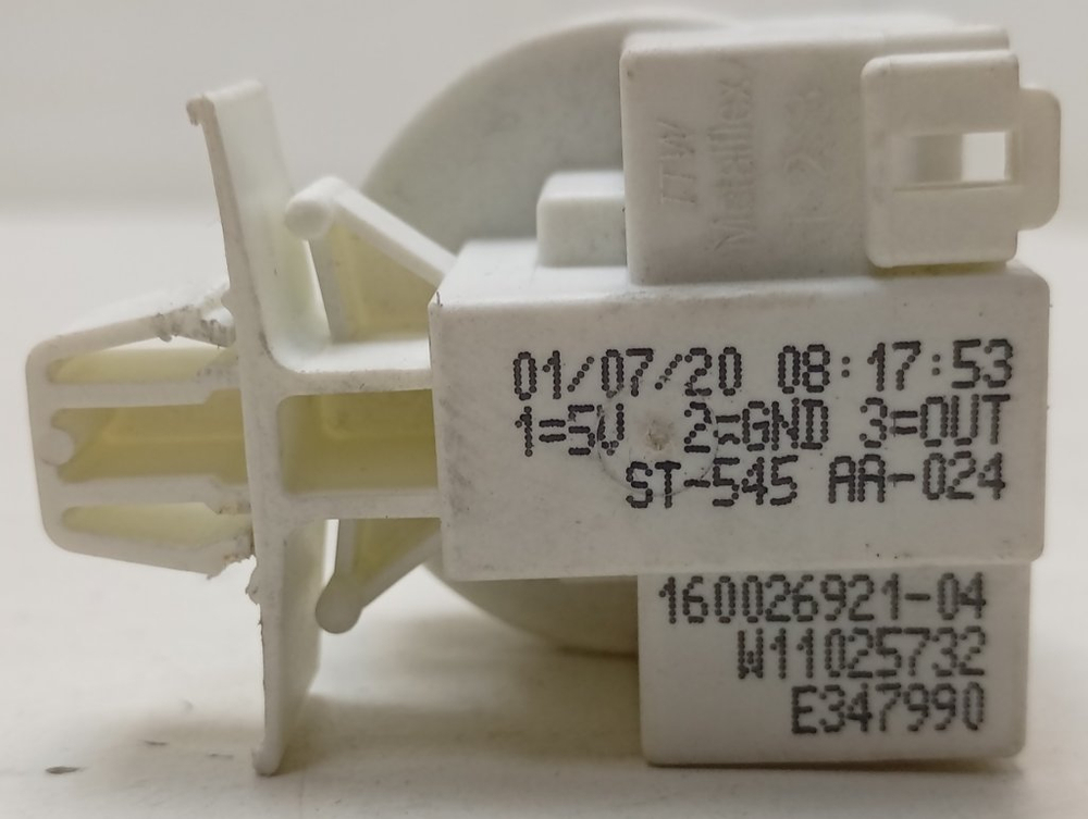 RSM601 кт71 Датчик уровня воды для стиральной машины Hotpoint-Ariston W11025732 б/у