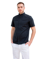 Туника медицинская мужская Dr. Nice, на молнии, синий, 48