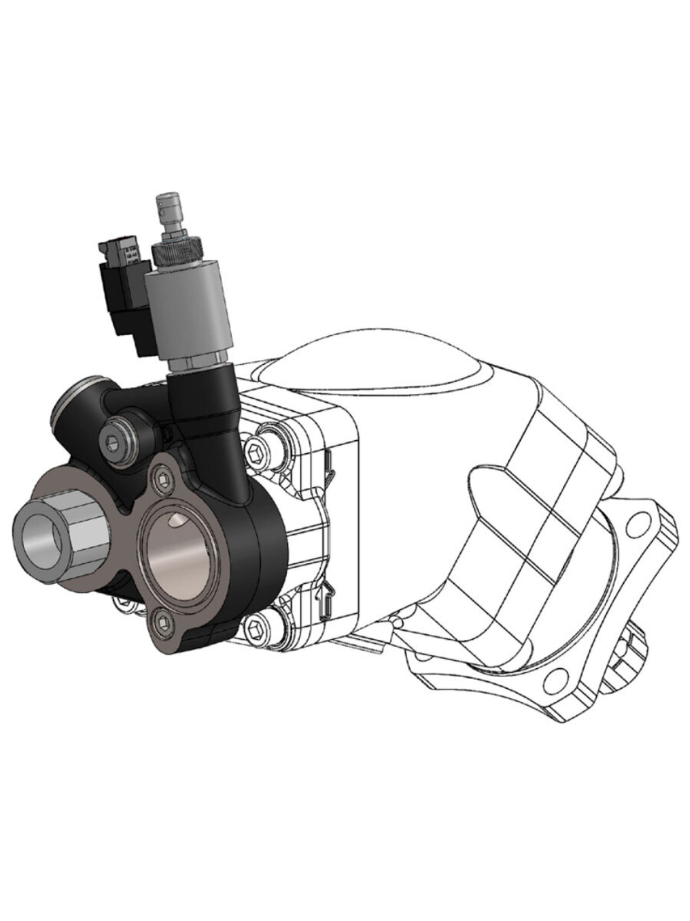 Клапан перепускной by-pass 24V для насосов серии HDS 40/47/55/64 MDS 80 10820024494