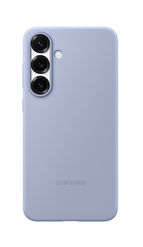 Силиконовый чехол для Galaxy S25 , голубой