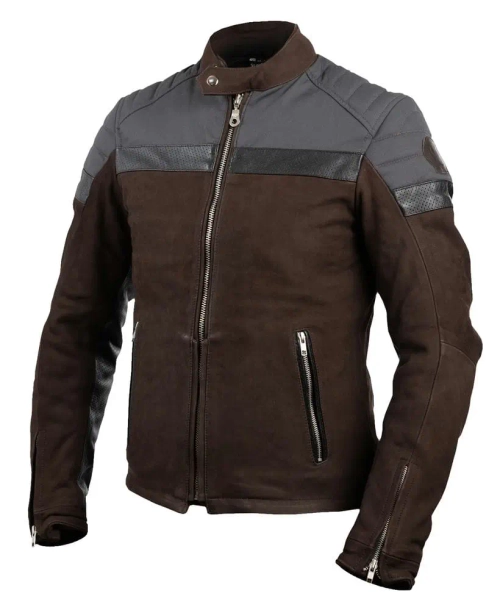 STARKS Кожаная куртка MOD коричневый
