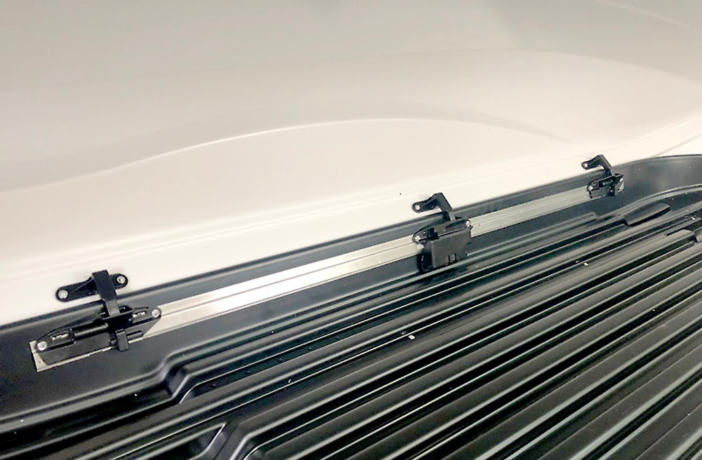 Автобокс Евродеталь Магнум 420 (белый карбон) быстросъём 199х74х42 [ED5-052B]