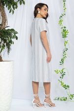 Платье Европейский шик (светло-серое) П13243-19М LT Collection