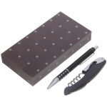 Набор подарочный «Black» (ручка и штопор), микс цветов