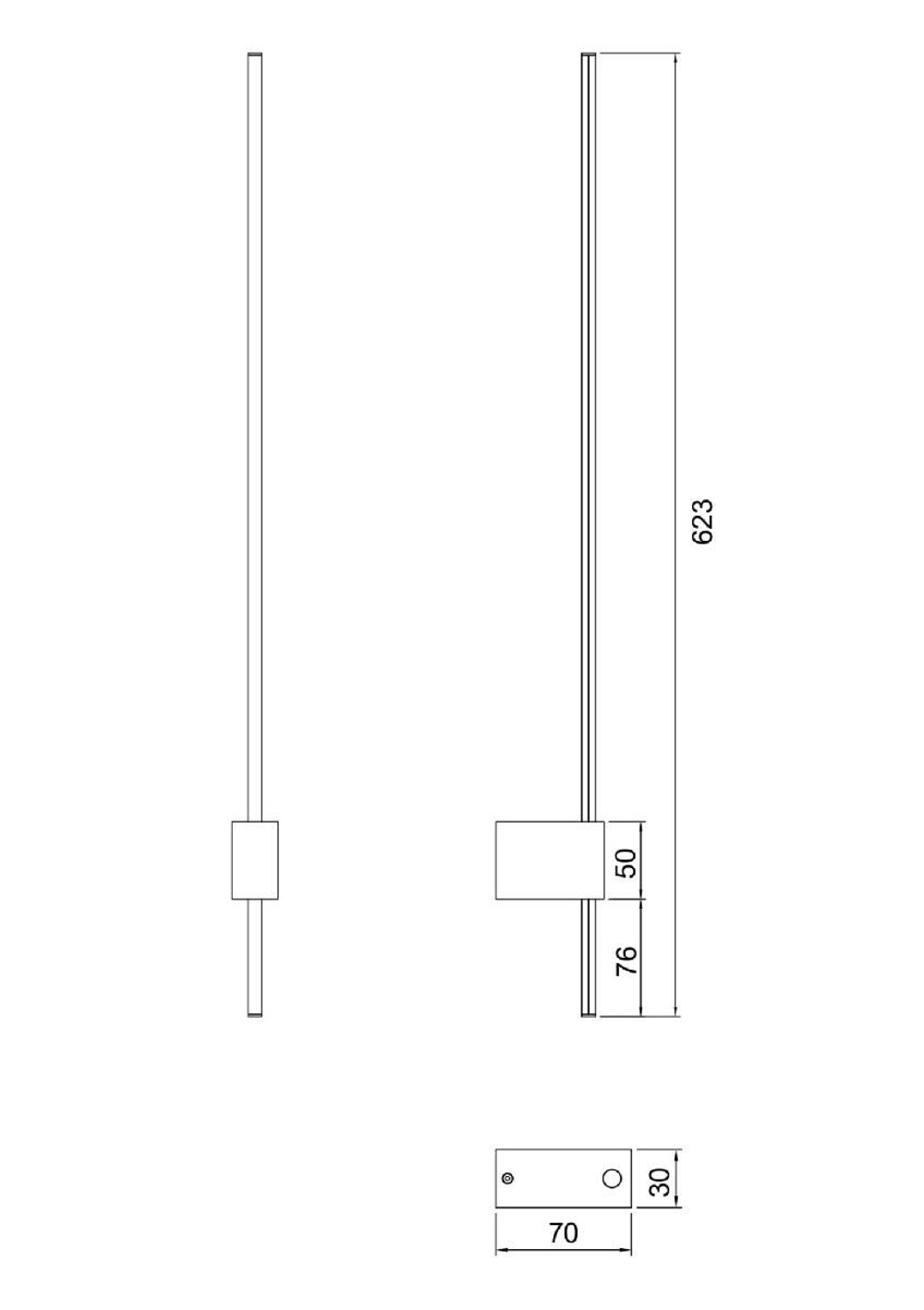Бра Maytoni C070WL-L6GB3K