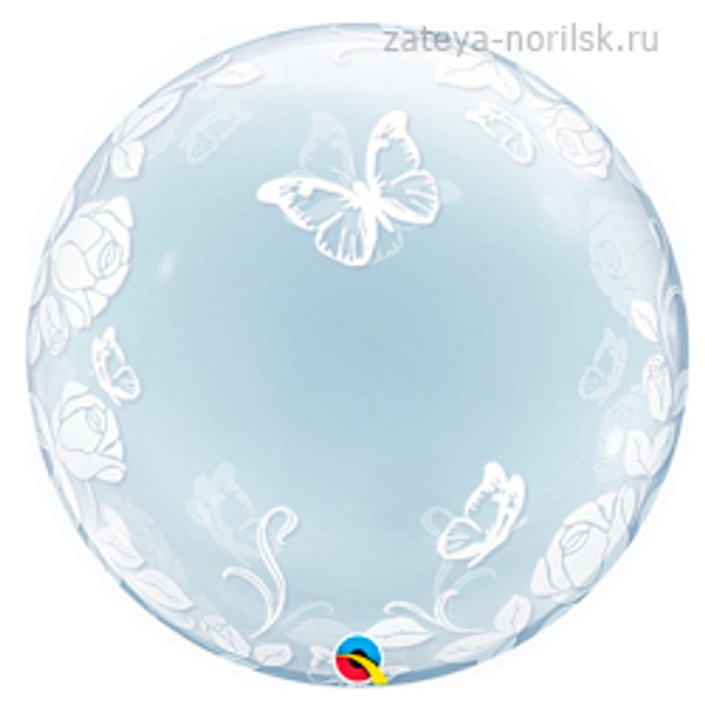 BUBBLE DECO 2 Розы и бабочки