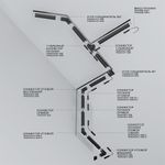 Шинопровод встраиваемый Technical TRX034-421W