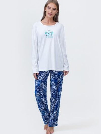 Уютный микрофибровый комплект из 3 предметов (Размер: XXL) (Цвет: темно-синий)