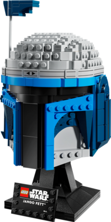 Конструктор Лего Звёздные войны Шлем Джанго Фетта | LEGO Star Wars Jango Fett Helmet 75408, 616 деталей (18+)