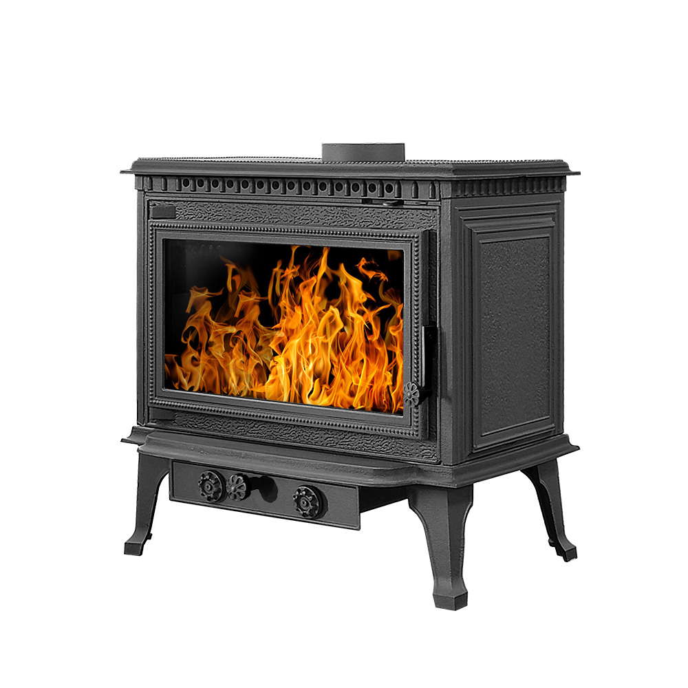 Печь-камин Везувий RICH-15 "Антрацит"