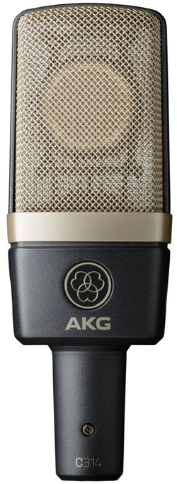 AKG C314 микрофон конденсаторный кардиоидный с переключаемой диаграммой направленности, 20-20000Гц, 20мВ/Па__1