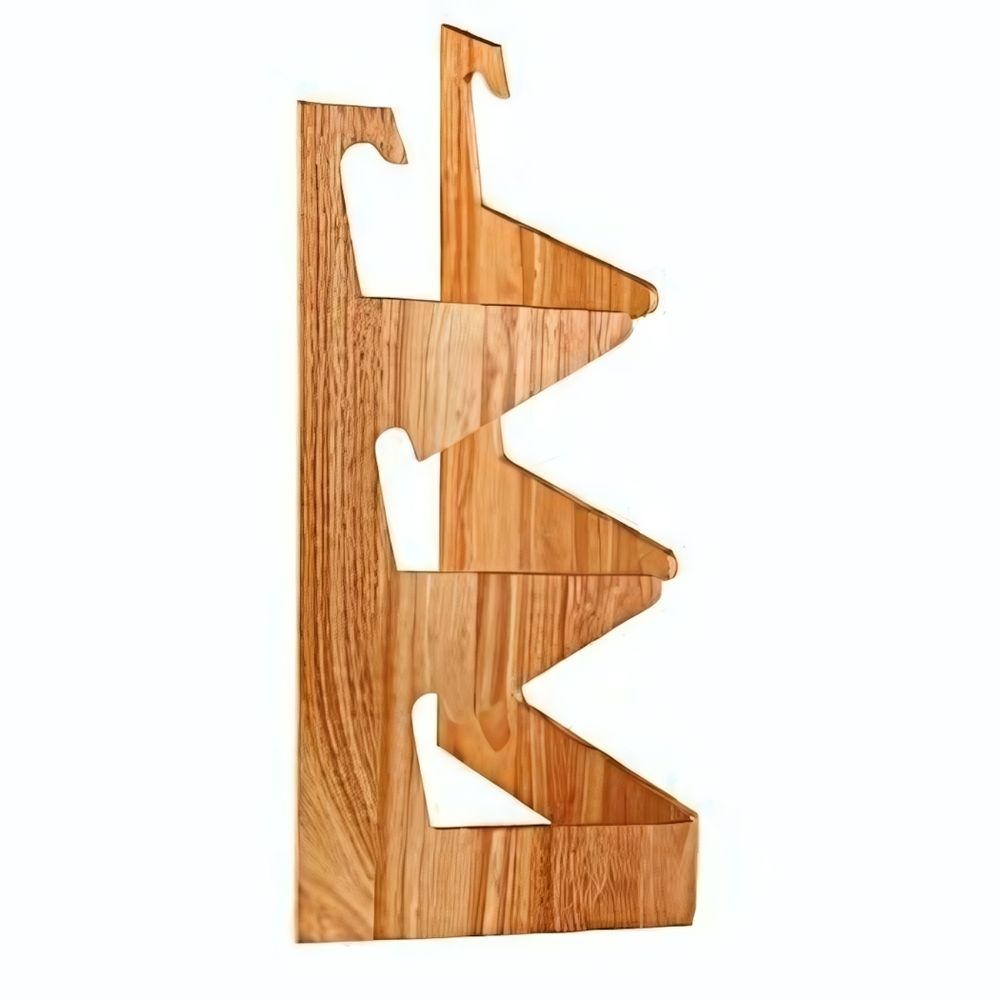 Этажерка д/3-х корзинок (без корзин);дерево;,H=58,5,L=40,B=40см;бежев. (Цвет: бежевый)