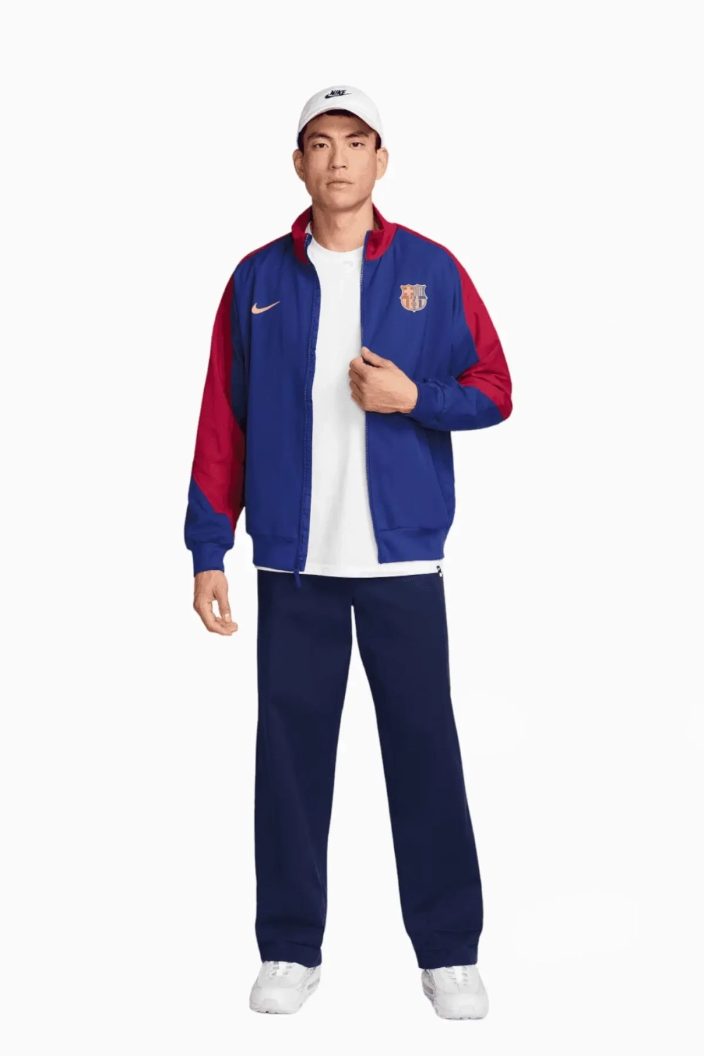 Кофта Nike FC Barcelona 24/25 Anthem - темно-синий