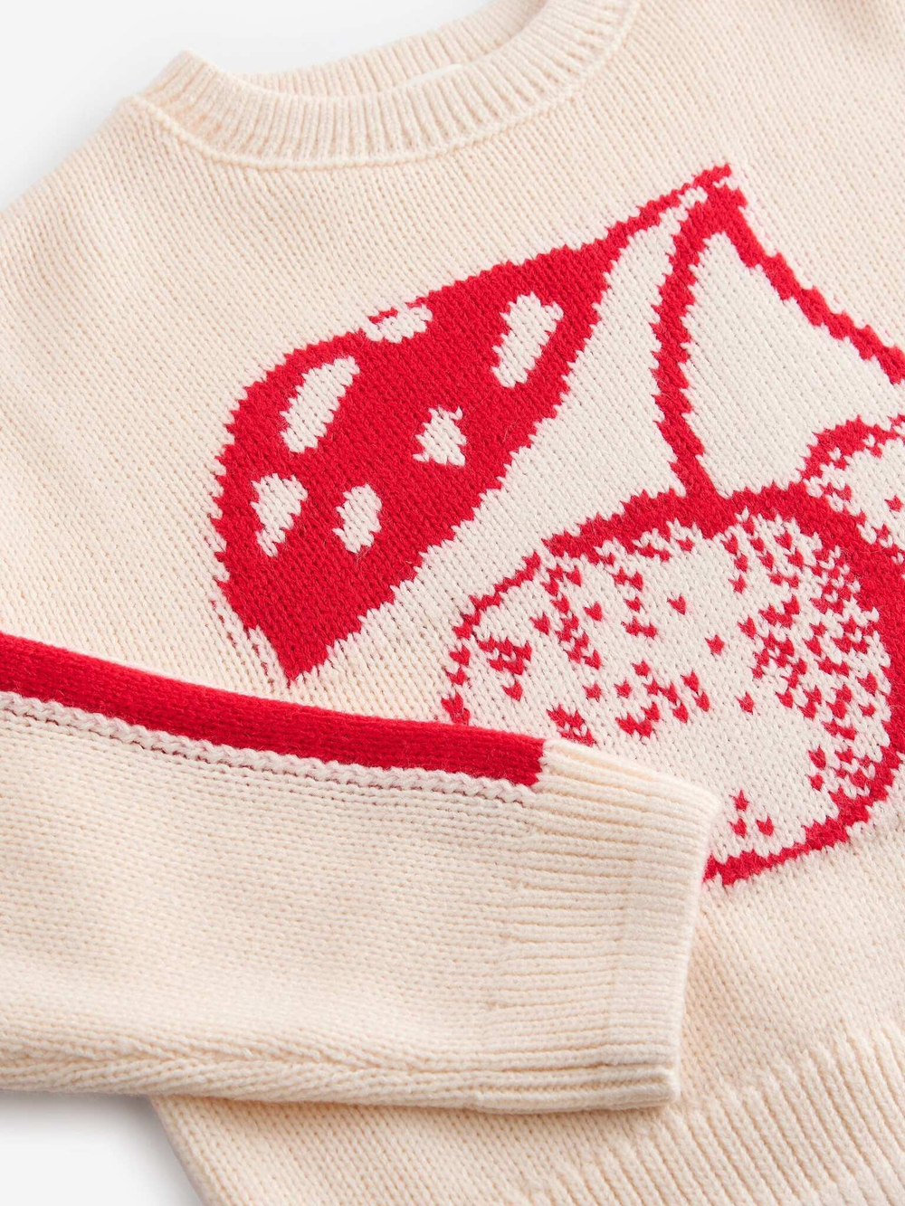 Джемпер для девочки Next E25-067, Кремовый